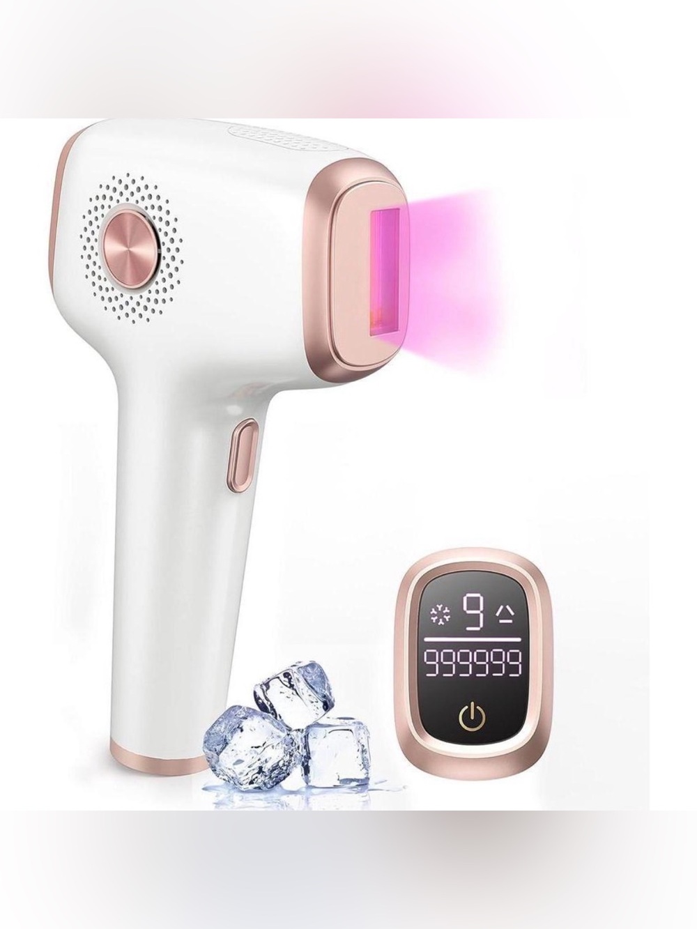 NWT IPL Laser Hair Removal Device Ice Cooling